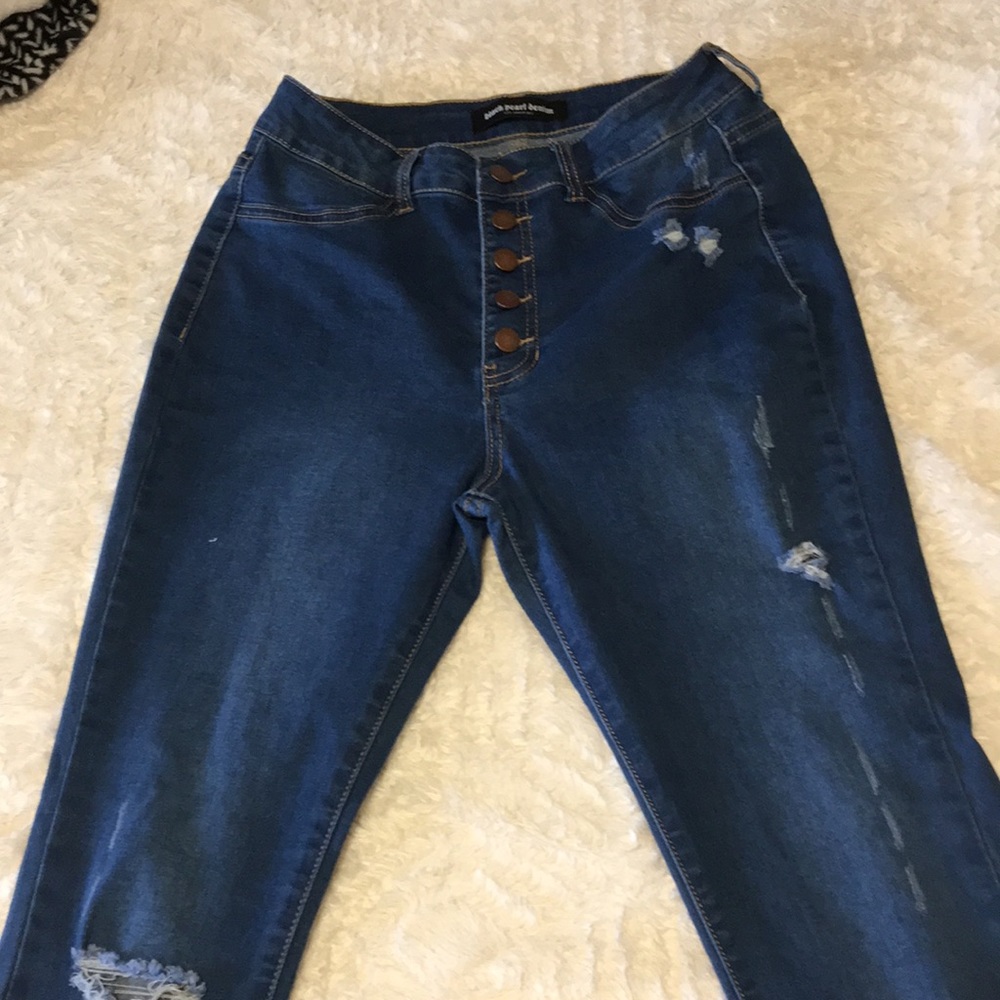 High rise jeans